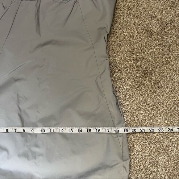 NEW Rick Owens silver metallic strapless floor length maxi gown size 8 - Picture 8 of 15